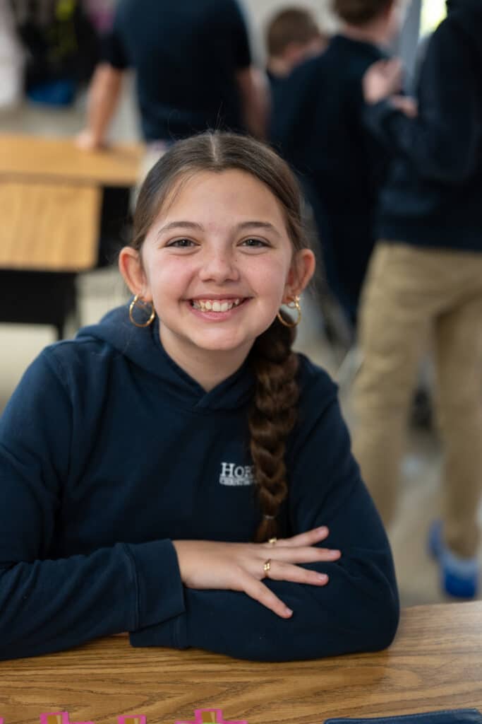 HCA Elementary school student