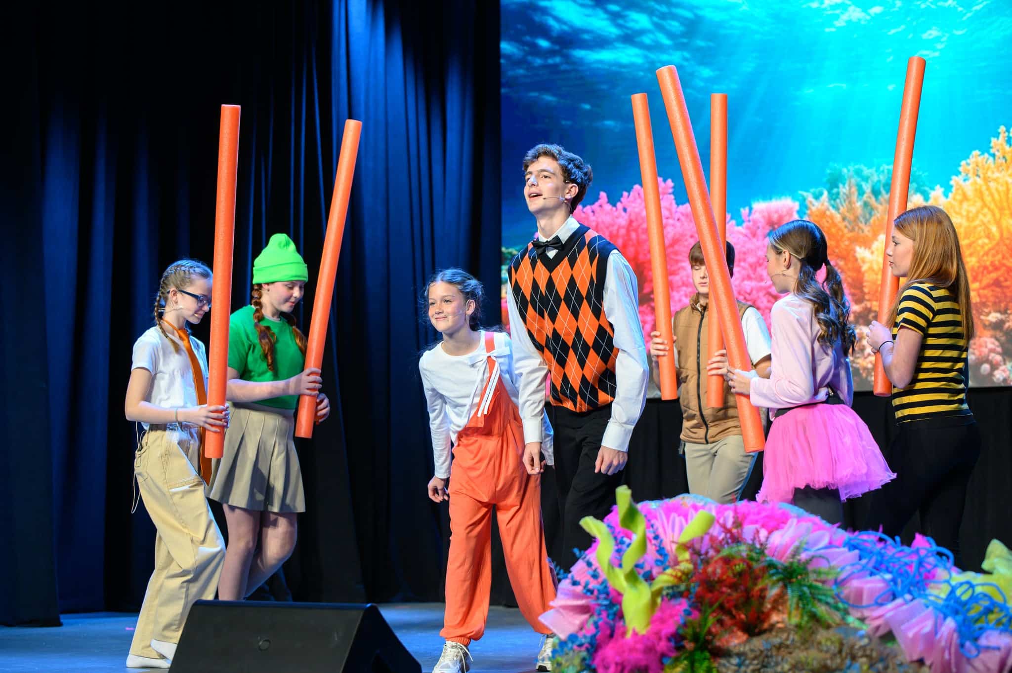 HCA students theatre performance