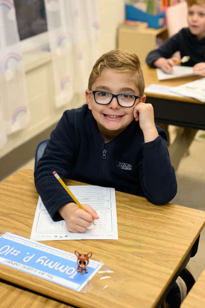 HCA elementary boy student